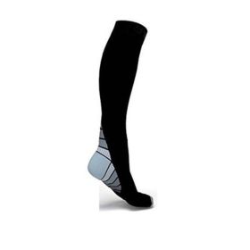 Sports Fitness Camouflage Gradient Football Socks Elastic Socks (Option: Grey-L  XL-A pair)