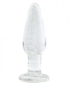 Firefly Glass Tapered Plug Medium Clear (SKU: TCN-NSN-0491-21)