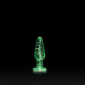 Firefly Glass Tapered Plug Medium Clear (SKU: NSN049121)